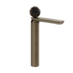 Gessi Perle Bateria umywalkowa bez korka coffee bronze brushed pvd/murano sfaccettato 74204.761
