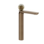 Gessi Perle Bateria umywalkowa bez korka copper brushed pvd/murano battuto 74404.708