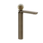 Gessi Perle Bateria umywalkowa bez korka coffee bronze brushed pvd/murano battuto 74404.761