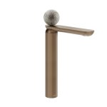 Gessi Perle Bateria umywalkowa bez korka copper brushed pvd/murano pulegoso 74604.708