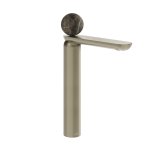 Gessi Perle Bateria umywalkowa bez korka finox brushed nickel/emperador dark marble 74104.149