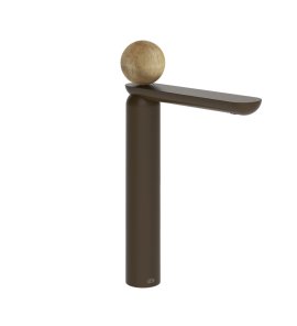 Gessi Perle Bateria umywalkowa bez korka dark bronze/onyx cola 74304.845