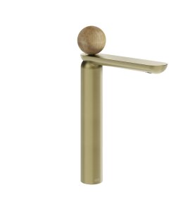 Gessi Perle Bateria umywalkowa bez korka brass brushed pvd/onyx cola 74304.727
