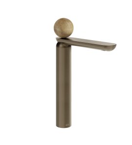 Gessi Perle Bateria umywalkowa bez korka coffee bronze brushed pvd/onyx cola 74304.761