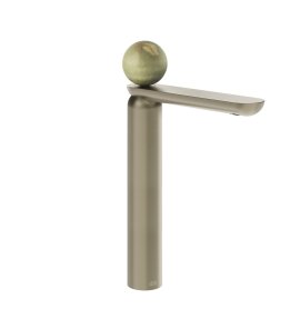 Gessi Perle Bateria umywalkowa bez korka dark bronze/onyx green 74504.149