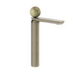 Gessi Perle Bateria umywalkowa bez korka dark bronze/onyx green 74504.149