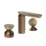 Gessi Perle Bateria umywalkowa 3-otworowa bez korka copper brushed pvd/metal/onyx cola 74938.708