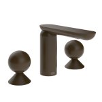 Gessi Perle Bateria umywalkowa 3-otworowa bez korka dark bronze/metal/metal 74005.845
