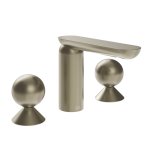 Gessi Perle Bateria umywalkowa 3-otworowa bez korka finox brushed nickel/metal/metal 74005.149