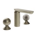 Gessi Perle Bateria umywalkowa 3-otworowa bez korka finox brushed nickel/murano pulegoso 74065.149