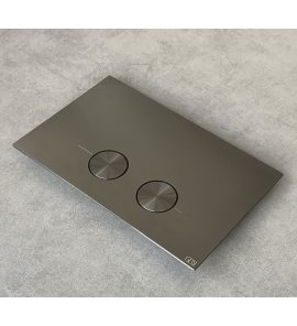   Gessi Przycisk do Geberit Sigma 8&12 black metal brushed PVD 54611.707