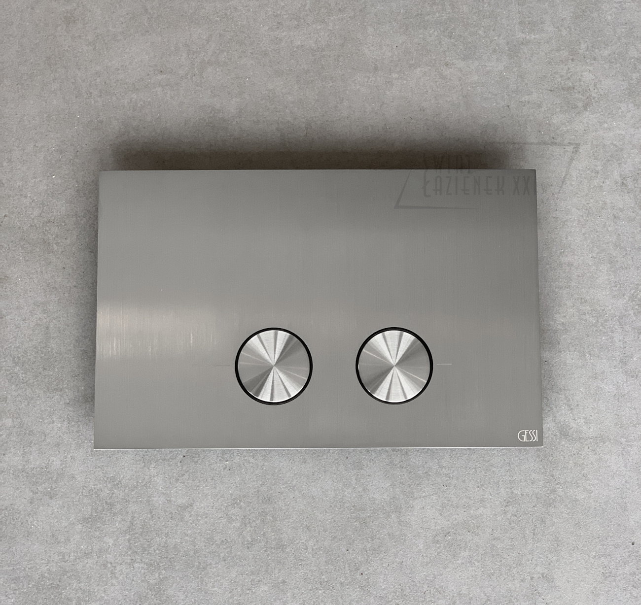 Gessi Przycisk do Geberit Sigma 8&12 steel brushed 54611.239