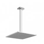 Gessi Rettangolo Deszczownica z ramieniem sufitowym chrom 15199.031