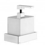 Gessi Rettangolo Dozownik na mydło (biały) ścienny chrom 20813.031
