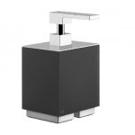 Gessi Rettangolo Dozownik na mydło (czarny) wolnostojący Finox Brushed Nickel 20838.149