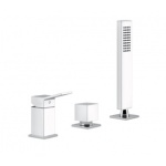 Gessi Rettangolo K Bateria wannowa 3-otworowa na brzeg wanny chrom 53043.031