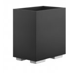 Gessi Rettangolo Kosz na śmieci (czarny) chrom 20991.031