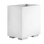 Gessi Rettangolo Kosz na śmieci (biały) chrom 20990.031