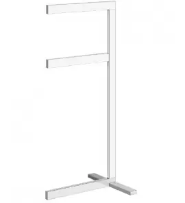 Gessi Rettangolo Reling wolnostojący na ręcznik chrom 20939.031