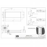 Gessi Diamantato Zacisk do ścianki kabiny prysznicowej Szkło-szkło Chrom 67607.031