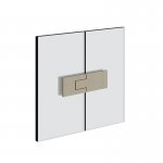Gessi Rigato Zawias do drzwi kabiny prysznicowej Szkło-szkło Chrom 67503.031