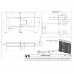 Gessi Rigato Zawias do drzwi kabiny prysznicowej Szkło-szkło Chrom 67503.031