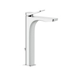Gessi Rilievo Bateria umywalkowa jednootworowa wysoka z korkiem chrom 59009.031