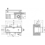 Gessi RILIEVO Bateria umywalkowa element podtynkowy chrom 44697.031