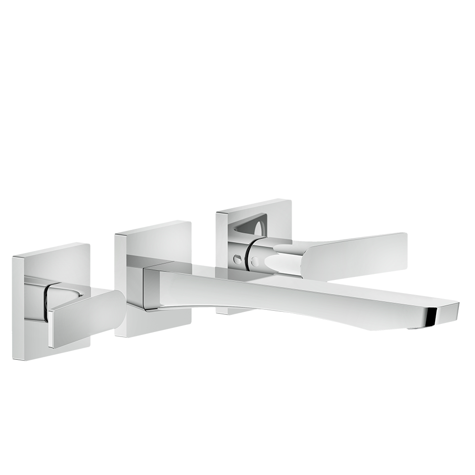 Gessi Rilievo Bateria umywalkowa ścienna element zewnętrzny chrom 59090.031