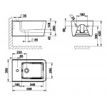 Gessi RILIEVO Bidet wiszący biały 37575.518