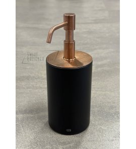       Gessi Rilievo Dozownik do mydła wolnostojący (czarny) Copper Brushed PVD 59538.708 W MAGAZYNIE!!