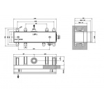 Gessi RILIEVO Mieszacz podtynkowy chrom 44639.031