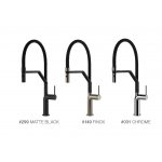 Gessi Stelo Bateria kuchenna z obrotową i wyciąganą wylewką Chrom 60315.031