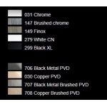 Gessi Tondo Bateria wannowo-natryskowa termostatyczna podtynkowa Chrom 43072.031 / 43072031