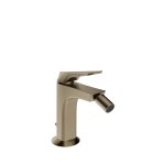 Gessi Ventaglio Bateria bidetowa z korkiem klik-klak Finox Brushed Nickel 72007.149