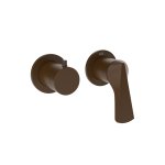 Gessi Ventaglio Bateria prysznicowa podtynkowa 2-drożna - element zewnętrzny Dark Bronze 72038.845