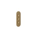 Gessi Ventaglio Bateria prysznicowa termostatyczna podtynkowa 5-drożna - element zewnętrzny Warm Bronze Brushed PVD 43072.726