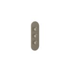 Gessi Ventaglio Bateria prysznicowa termostatyczna podtynkowa 5-drożna - element zewnętrzny Finox Brushed Nickel 43072.149