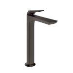 Gessi Ventaglio Bateria umywalkowa wysoka bez korka Black Metal Brushed PVD 72004.707