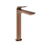 Gessi Ventaglio Bateria umywalkowa wysoka bez korka Copper Brushed PVD 72004.708