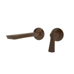 Gessi Ventaglio Bateria umywalkowa podtynkowa z wylewką 210 mm - element zewnętrzny Dark Bronze 72088.845