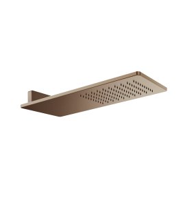 Gessi Ventaglio Deszczownica prysznicowa ścienna Copper Brushed PVD 33095.708