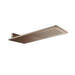 Gessi Ventaglio Deszczownica prysznicowa ścienna Copper Brushed PVD 33095.708