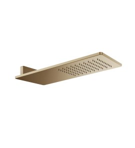 Gessi Ventaglio Deszczownica prysznicowa ścienna Warm Bronze Brushed PVD 33095.726