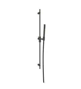 Gessi Ventaglio Drążek prysznicowy ze słuchawką, wężem 150 cm Black Metal Brushed PVD 70045.707