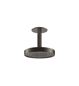 Gessi Ventaglio Głowica prysznicowa regulowana sufitowa Black Metal Brushed PVD 66072.707