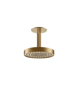 Gessi Ventaglio Głowica prysznicowa regulowana sufitowa (długość na zamówienie) Warm Bronze Brushed PVD 66070.726