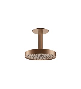 Gessi Ventaglio Głowica prysznicowa regulowana sufitowa (długość na zamówienie) Copper Brushed PVD 66070.708