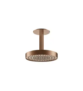Gessi Ventaglio Głowica prysznicowa regulowana sufitowa (długość na zamówienie) Copper Brushed PVD 66070.708