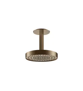 Gessi Ventaglio Głowica prysznicowa regulowana sufitowa (długość na zamówienie) Coffee Bronze Brushed PVD 66070.761